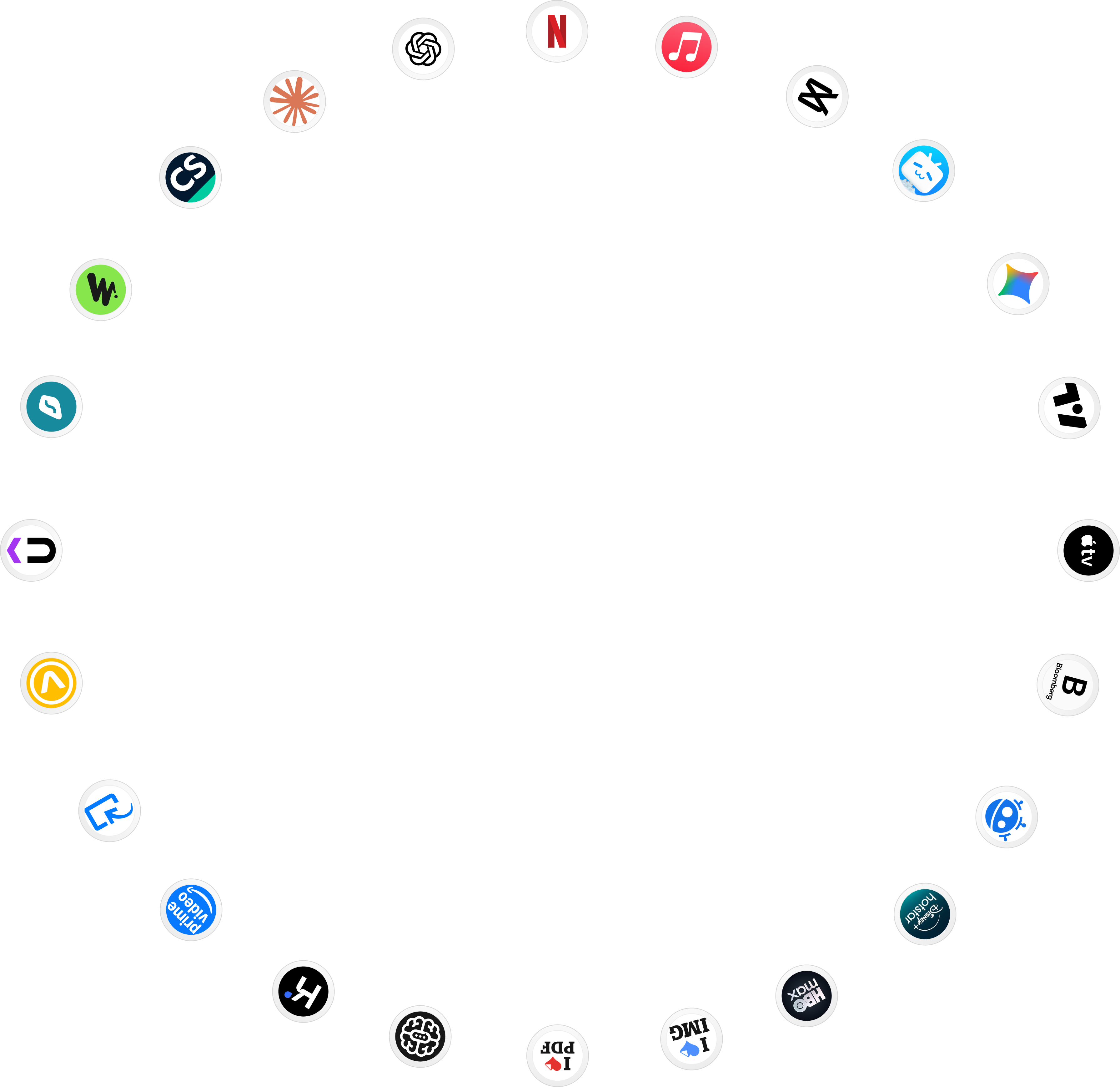 Access 50+ premium apps including Netflix, ChatGPT, Canva and Disney+